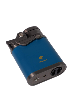 Cohiba 4 Torch Pürmüz Mavi - Gunmetal Puro Çakmağı