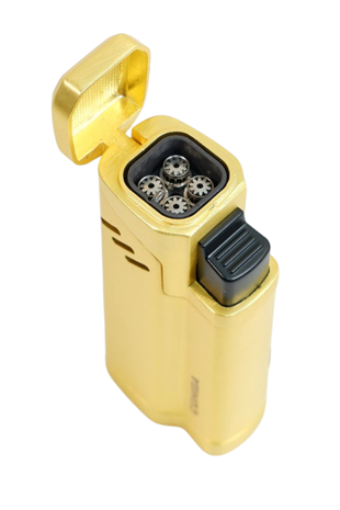 Cohiba 4 Torch Pürmüz Delicili Gold Metal Puro Çakmağı