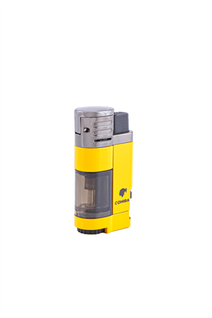 Cohiba Dört Torch Pürmüz Sarı-Siyah Puro Çakmağı