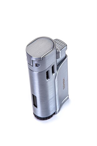 Cohiba Dört Torch Pürmüz Gümüş Puro Çakmağı
