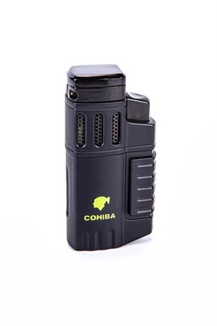 Cohiba Dört Torch Pürmüz Siyah Puro Çakmağı