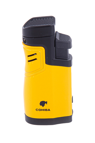 Cohiba Dört Torch Pürmüz Sarı Puro Çakmağı
