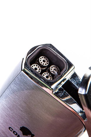 Cohiba Dört Torch Pürmüz Gümüş Puro Çakmağı