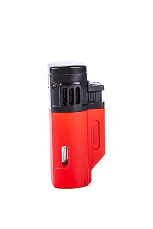 Cohiba Dört Torch Pürmüz Kırmızı Siyah Puro Çakmağı