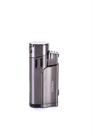 Cohiba Dört Torch Pürmüz Gunmetal Puro Çakmağı