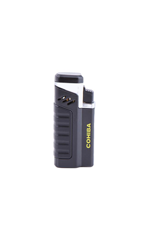 Cohiba Dört Torch Pürmüz Siyah Puro Çakmağı