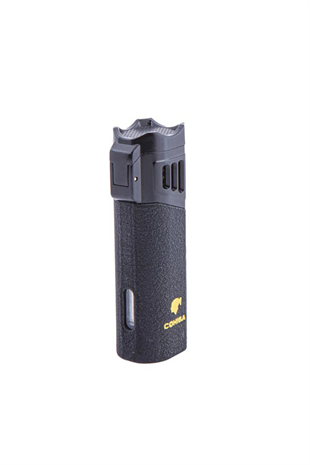 Cohiba Dört Torch Pürmüz Mat Siyah Puro Çakmağı