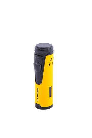 Cohiba Dört Torch Pürmüz Sarı Silindir Puro Çakmağı