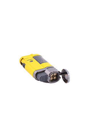 Cohiba Dört Torch Pürmüz Sarı-Siyah Puro Çakmağı