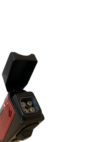 Cohiba Kırmızı-Siyah Dahili Delicili Dört Torch Pürmüz Puro Çakmağı