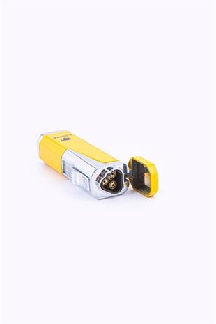 Cohiba Sarı Gümüş 4 Torch Pürmüz Metal Puro Çakmağı