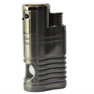 Honest Dört Torch Pürmüz Gunmetal Puro Çakmak