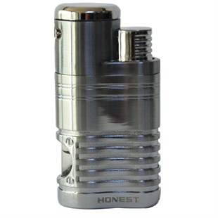 Honest Dört Torch Pürmüz Gümüş Puro Çakmak