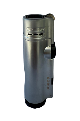 Jobon Dört Torch Pürmüz Gümüş Metal Puro Çakmağı