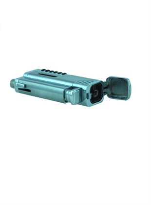 Parmida Dört Torch Pürmüz Gümüş Puro Çakmağı