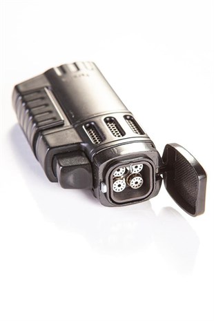 Parmida Dört Torch Pürmüz Siyah Puro Çakmağı