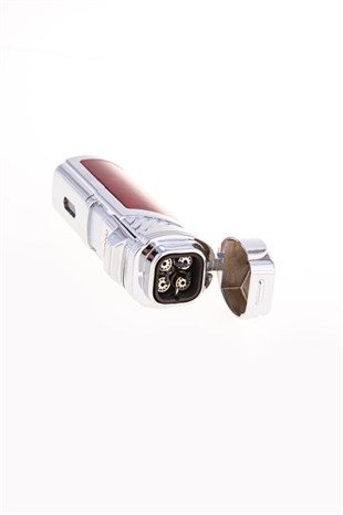 Parmida 4 Torch Pürmüz Bordo Puro Çakmağı