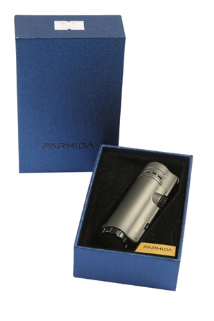 Parmida 4 Torch Pürmüz Gunmetal Metal Puro Çakmağı
