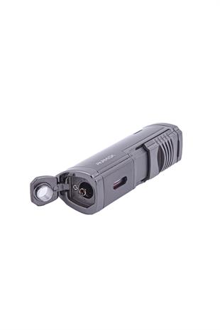 Parmida Dört Torch Pürmüz  Gunmetal Puro Çakmağı