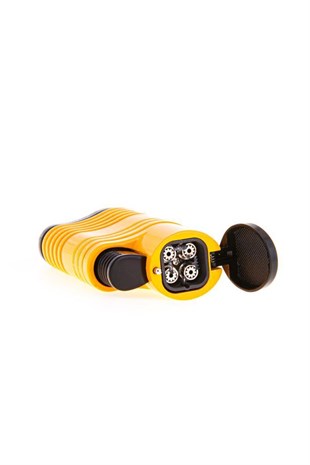 Parmida 4 Torch Pürmüz Sarı Puro Çakmağı