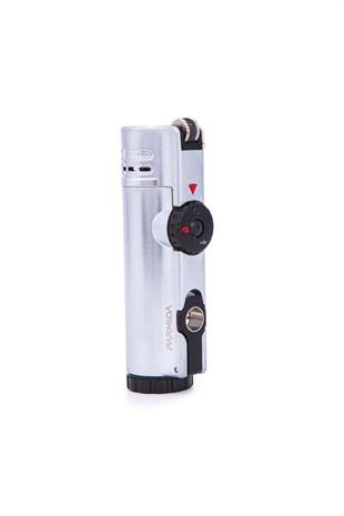 Parmida 4 Torch Pürmüz Gümüş Metal Puro Çakmağı