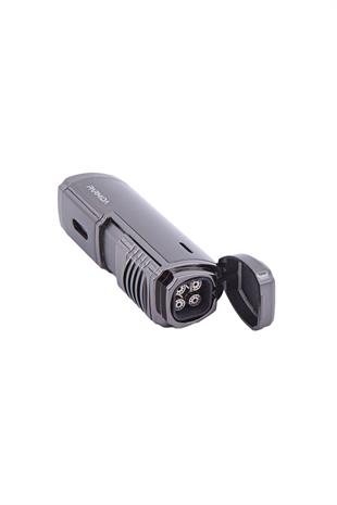 Parmida Dört Torch Pürmüz  Gunmetal Puro Çakmağı