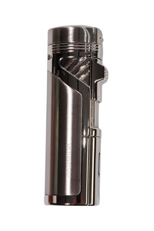 Parmida 4 Torch Pürmüz Gümüş Puro Çakmağı