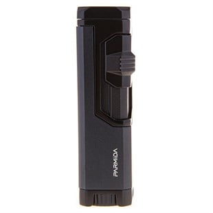 Parmida 4 Torch Pürmüz Siyah Puro Çakmağı