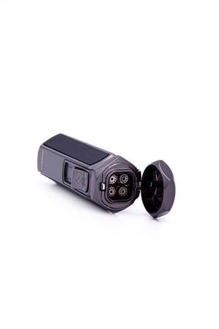 Parmida 4 Torch Pürmüz Gunmetal-Siyah Metal Puro Çakmağı