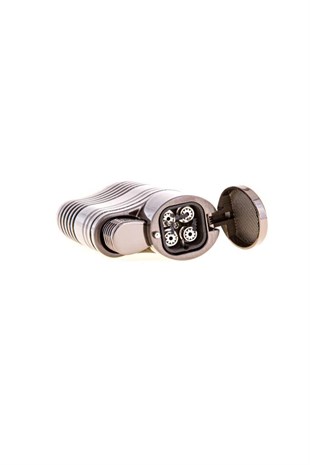 Parmida 4 Torch Pürmüz Gunmetal Puro Çakmağı