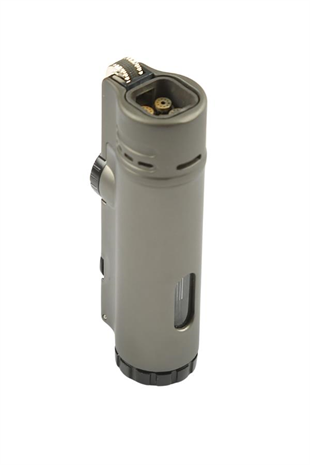 Parmida 4 Torch Pürmüz Gunmetal Metal Puro Çakmağı