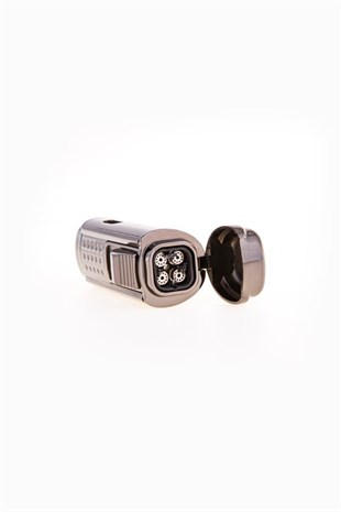 Parmida 4 Torch Pürmüz Gunmetal Puro Çakmağı