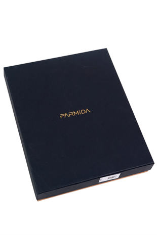 Parmida Çakmak Kesici Küllük Kılıf Siyah Dörtlü Puro Seti