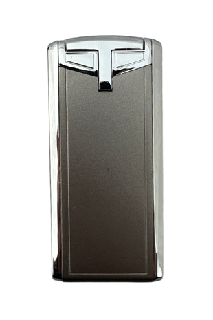 Parmida Çakmak Küllük Kesici Sehpa Dörtlü Gümüş Puro Seti