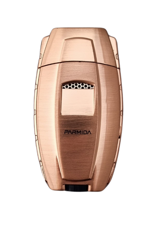 Parmida Çakmak Kesici Sehpa Küllük Dörtlü Bronz Puro Seti