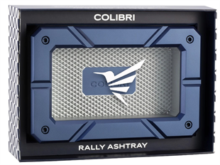 Colibri Rally Ashtray Lacivert - Gümüş Puro Küllüğü