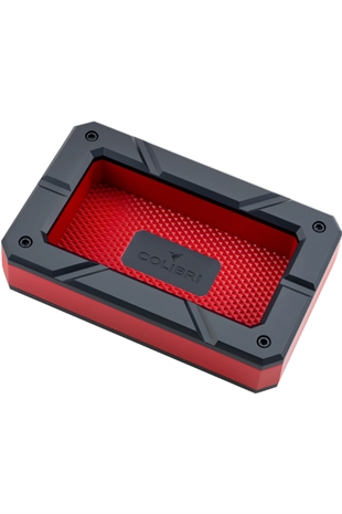 Colibri Rally Ashtray Siyah - Kırmızı Puro Küllüğü