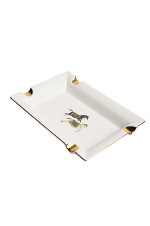 Firebird Horse Beyaz Dörtlü Porselen Puro Küllüğü