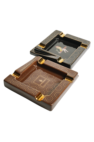 Firebird Kahverengi Dörtlü Porselen Puro Küllüğü