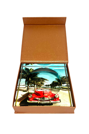 PQ Cuban Arts Dörtlü Kristal Puro Küllüğü