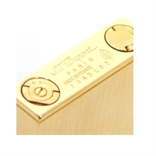 S.T. Dupont Ligne 2 Montparnesse Brushed Gold 16581