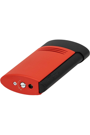 S.T. Dupont Megajet Mat Siyah Kırmızı Puro Çakmağı 20749