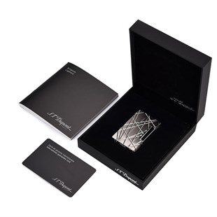 S.T. Dupont Fire Lines Palladium Puro Çakmağı 16264