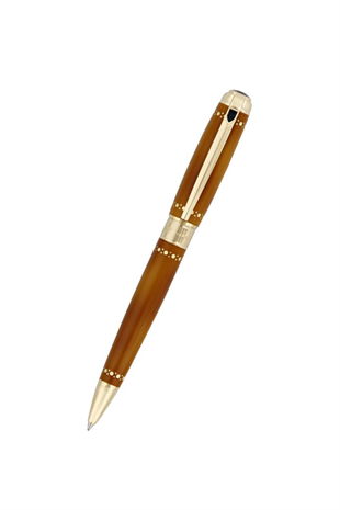S.T. Dupont Line D Kahverengi Tükenmez Kalem 415107