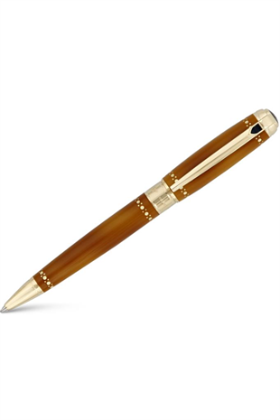S.T. Dupont Line D Kahverengi Tükenmez Kalem 415107