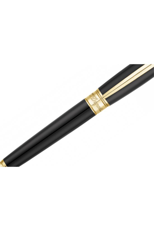 S.T. Dupont Line D Siyah -Gold Tükenmez Kalem 415101