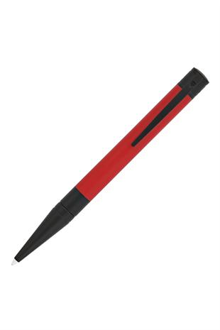 S.T. Dupont D-Initial Mat Siyah-Kırmızı Tükenmez Kalem 265116