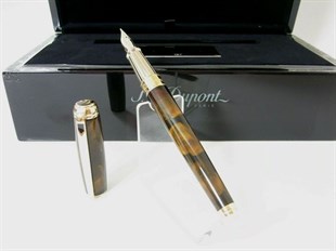S.T. Dupont Kahverengi Büyük Dolma Kalem 410106