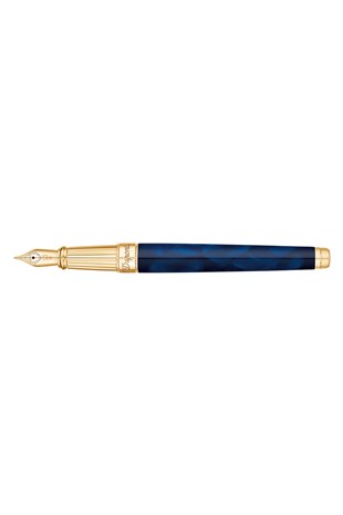 S.T. Dupont Mavi Büyük Dolma Kalem 410105