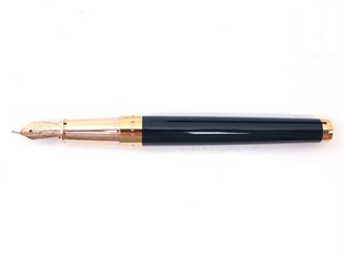 S.T. Dupont Siyah-Gold Dolma Kalem 410574